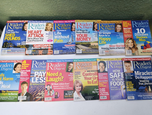 Readers digest magazines 2004 - magazines,
