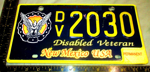 New mexico disabled veteran - new,