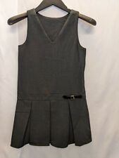 New Girls School Pinafore Grey