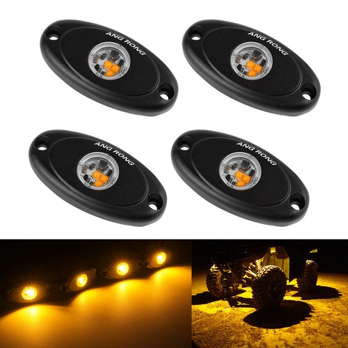Amber led rock - amber,
