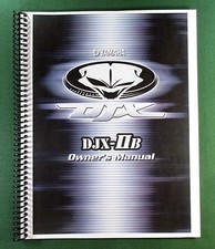 Yamaha DJX-IIB Instruction