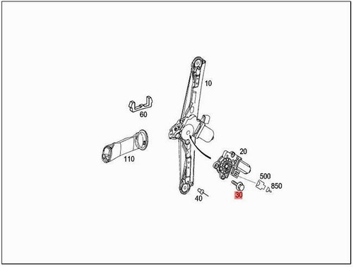 Genuine mercedes screw 5pcs - genuine,