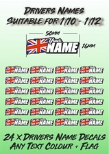 24 x RC Personalised Name