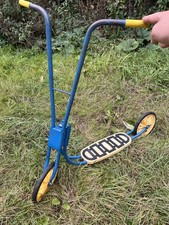 VINTAGE Raleigh Child’s Scooter - 1970s; Made in England, Classic Ride-on, blue