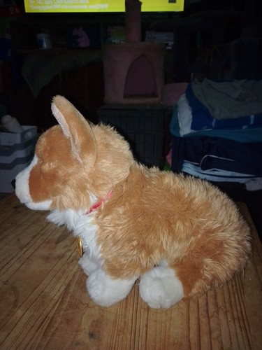 Corgi dog plush soft - corgi,