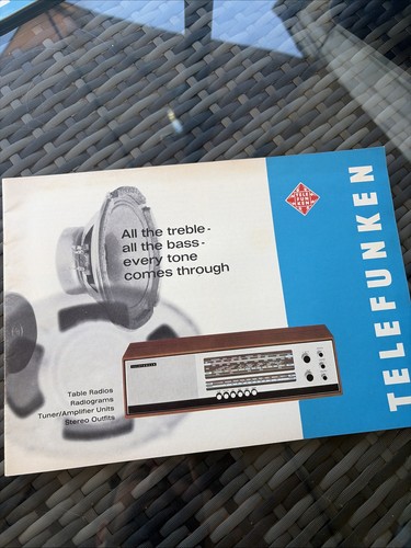 Telefunken amplifier receiver - telefunken,