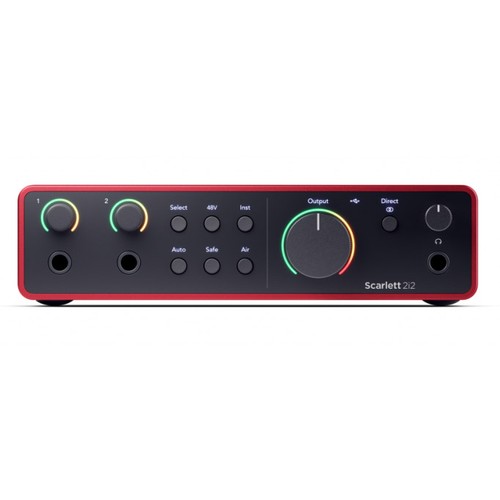 Focusrite scarlett 2i2 4th - focusrite,