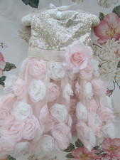 BNWOT MONSOON Pink Ivory Rose