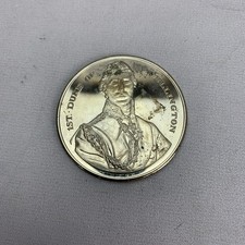 Apsley House Duke Of Wellington Nickel Silver Medallion. Tower Mint. Pre-Owned.