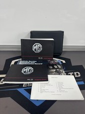 GENUINE MG ZS OWNERS PACK /