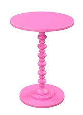Palm Beach Pink Spindle Table
