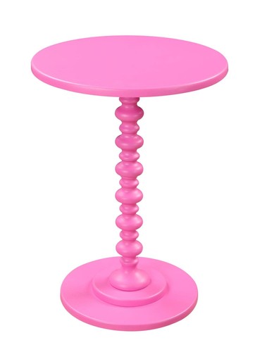 Palm beach pink spindle table - beach,