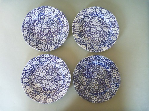 Burleigh blue calico - blue, 4