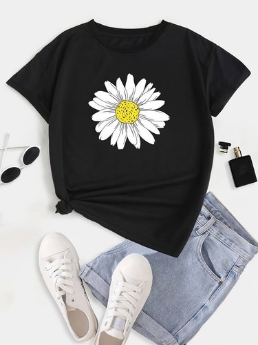 Daisy flower printed - daisy,