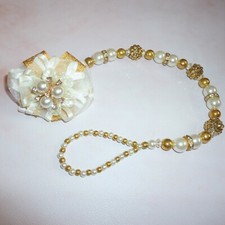 Gold Shamballa Diamante Luxe