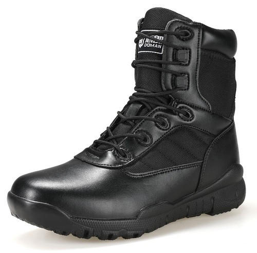 Mens army boots combat - combat, leather