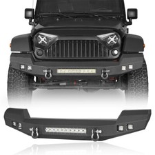 Steel Front Bumper w/ LED