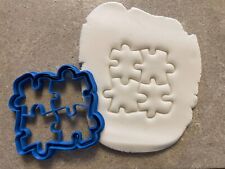 Jigsaw Puzzle cookie cutter, biscuit cake decoration, baking games
