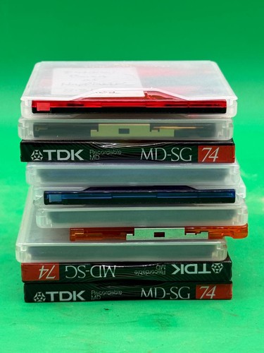 Lot minidiscs sony new - lot,