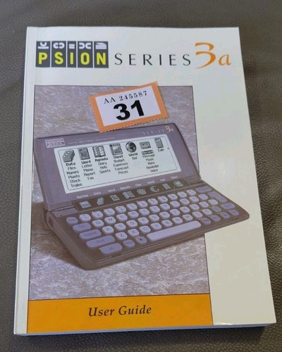 Psion series user guide - series,