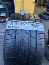 315/35/21 111y Hankook Ventura S1  Evo3 SUV X1 Tyre Run flat 6.5MM TREAD