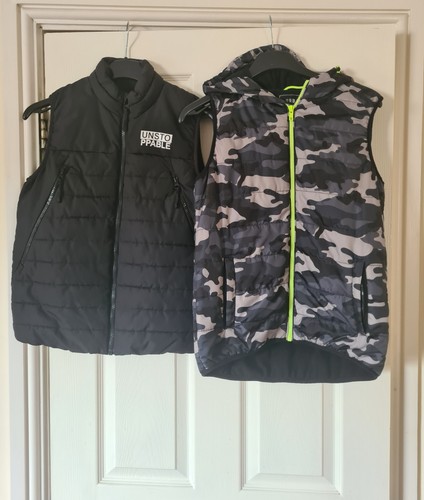 Boys puffer gilet - 2x,