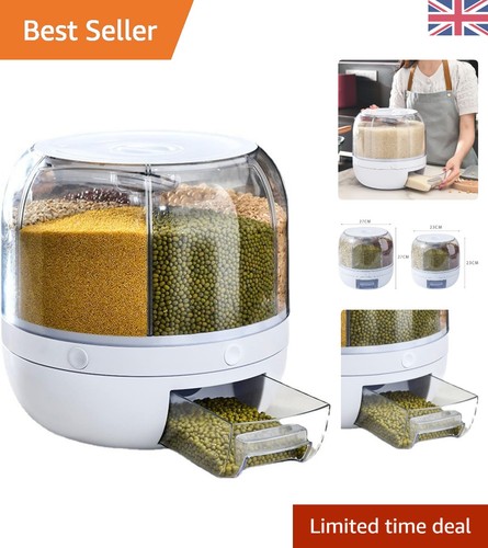 Transparent grain storage with - storage,