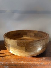 Vintage wooden Fruit bowl