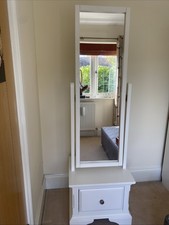 Free standing full length Mirror With Drawer ( Next ) 