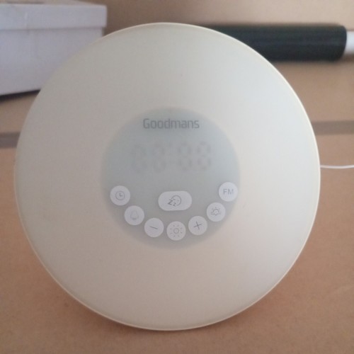 Goodmans wake light with - with, fm
