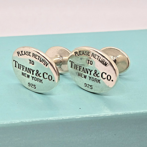Tiffany silver 925 oval - silver,