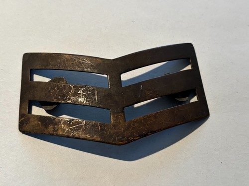 Military brass sergeants - brass,