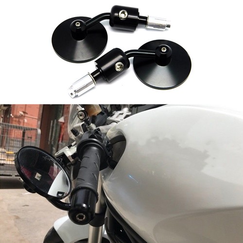 Motorcycle handle bar end - motorcycle, side