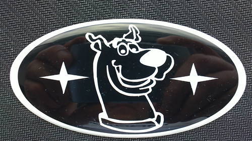 Scooby doo car domed suba - doo,