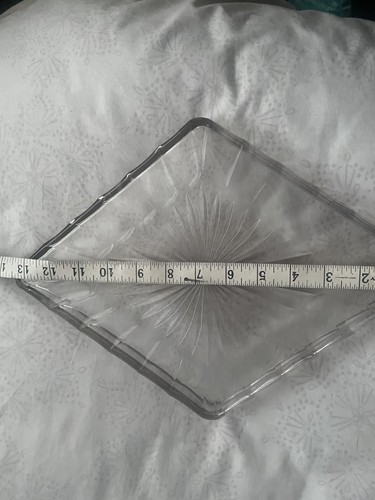Vintage glass starburst - glass,