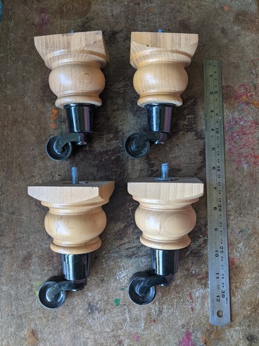 Chunky wooden furniture legs - chunky,