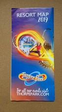 Thorpe Park - 2019 Park Map