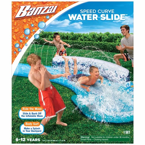 Banzai speed curve - water, slide