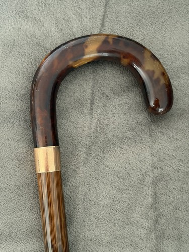Vintage antique bamboo walking - vintage,