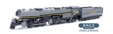 ATHEARN 'N' GAUGE 11811 UNION PACIFIC GREY/BLACK 0-6-6-4 STEAM LOCO *DCC SOUND