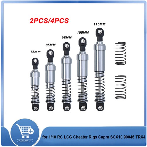 Metal 115mm big bore shocks - metal, 75-115mm