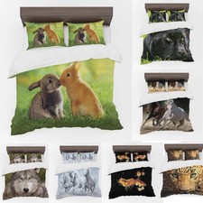 Printed duvet cover set - printed,