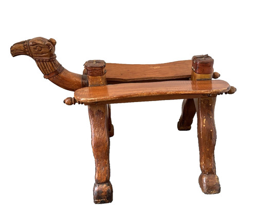 Rare antique camel - rare, saddle
