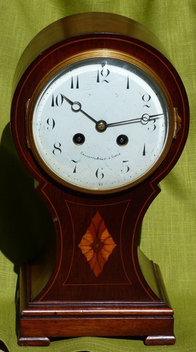French balloon clock - french,