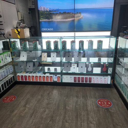 Used glass display counters - glass,