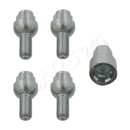 Front rear wheel bolt febi - rear,