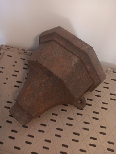Large antique vintage gutter - large,