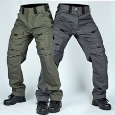 Camo Men's Tactical Trousers Military Cargo Special Forces Multi-pocket Outdoor