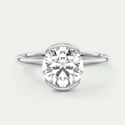 Diamond engagement ring 18k - diamond,