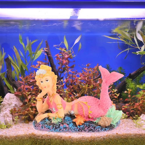 2pcs durable resin mermaid - 2pcs,